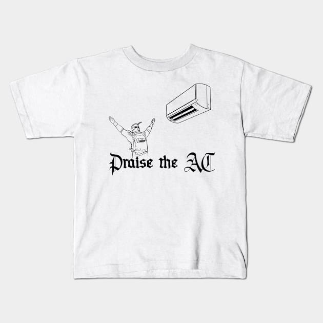 Praise the AC Kids T-Shirt by Themole_studio